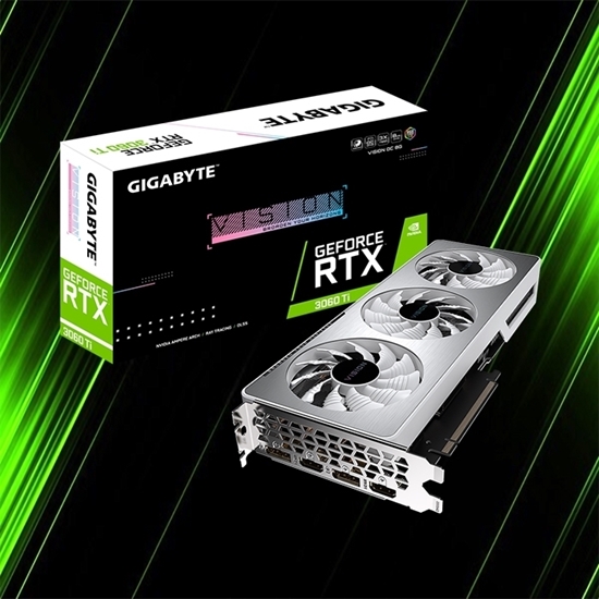 کارت گرافیک گیگابایت GeForce RTX 3060 Ti VISION OC 8G