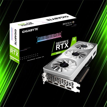 کارت گرافیک گیگابایت GeForce RTX 3070 VISION OC 8G
