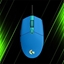 موس گیمینگ لاجیتک G203 Blue