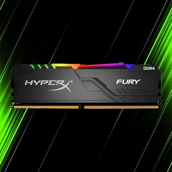 رم کینگستون HyperX Fury RGB 8GB DDR4 3200Mhz CL16