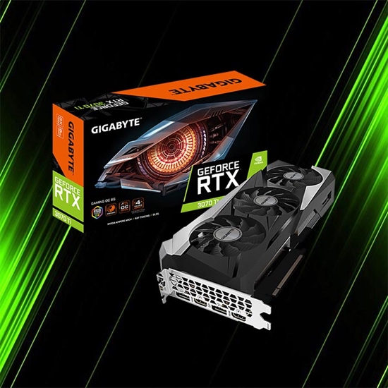 کارت گرافیک گیگابایت GeForce RTX 3070 Ti GAMING OC 8G