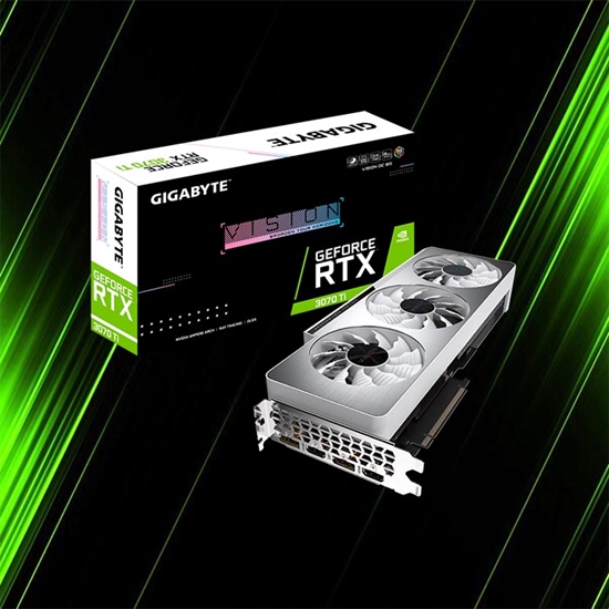 کارت گرافیک گیگابایت GeForce RTX 3070 Ti VISION OC 8G