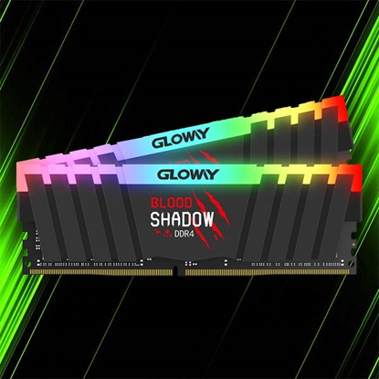 رم گلووی Blood Shadow RGB 16GB 8GBx2 3200Mhz CL16