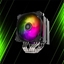 خنک کننده پردازنده سیلورستون Hydrogon D120 ARGB