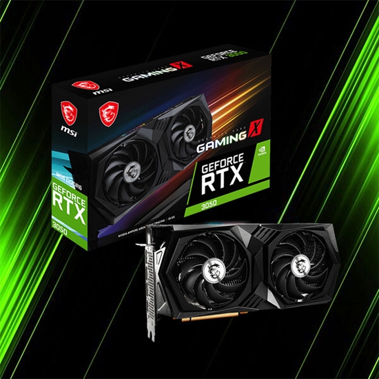 کارت گرافیک ام اس آی GeForce RTX 3050 GAMING X 8G