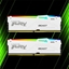 رم کینگستون FURY Beast DDR5 32GB 16GBx2 5200MHz RGB White CL40