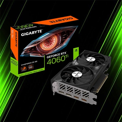 کارت گرافیک گیگابایت RTX 4060 TI WINDFORCE OC 8G