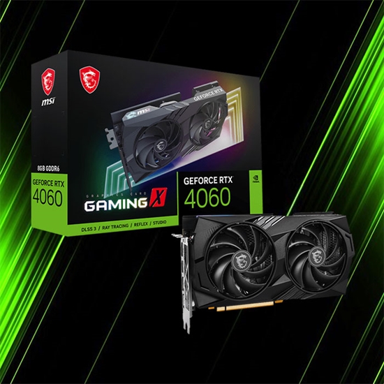 کارت گرافیک ام اس ای RTX 4060 GAMING X 8G