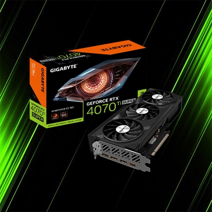 کارت گرافیک گیگابایت RTX 4070 Ti SUPER WINDFORCE OC 16G