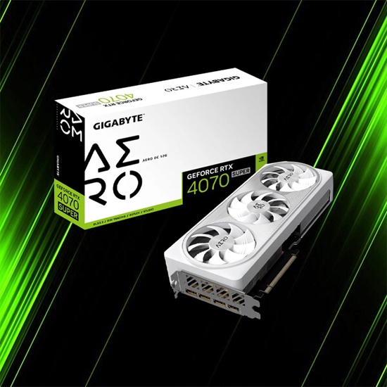 کارت گرافیک گیگابایت RTX 4070 SUPER AERO OC 12G