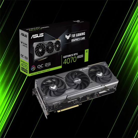 کارت گرافیک ایسوس TUF Gaming GeForce RTX 4070 SUPER 12GB GDDR6X OC Edition