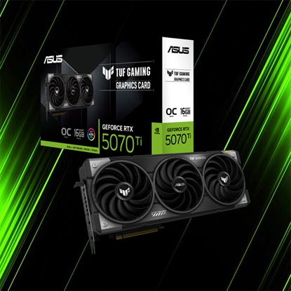 کارت گرافیک ایسوس TUF Gaming RTX 5070 Ti OC Edition 16GB