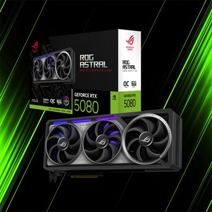 کارت گرافیک ایسوس ROG Astral RTX 5080 OC Edition 16GB