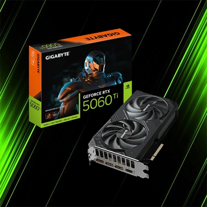 کارت گرافیک گیگابایت RTX 5060 Ti WINDFORCE OC 16GB