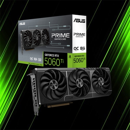 کارت گرافیک ایسوس Prime RTX 5060 Ti OC Edition 8GB