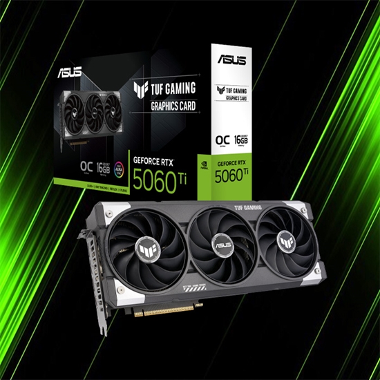 کارت گرافیک ایسوس TUF Gaming RTX 5060 Ti OC Edition 16GB