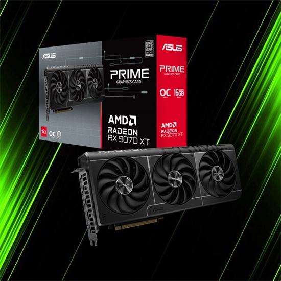 کارت گرافیک ایسوس Prime Radeon RX 9070 XT 16GB OC Edition