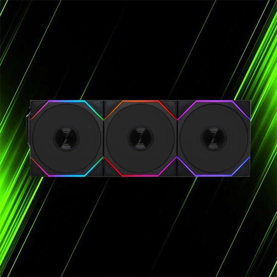 فن لیان لی UNI FAN TL Wireless 120 Black بسته 3 عددی