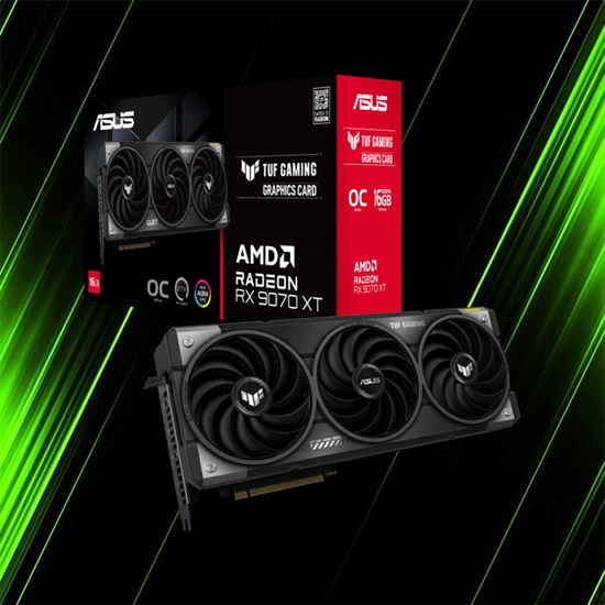 کارت گرافیک ایسوس TUF GAMING Radeon RX 9070 XT 16GB OC