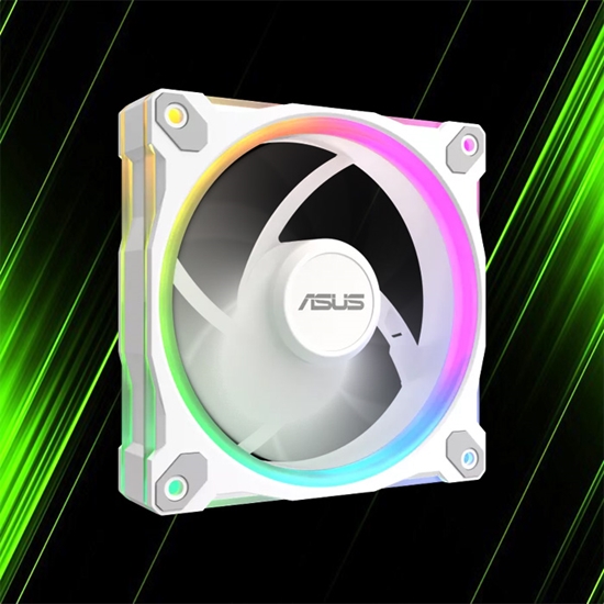 فن کیس ایسوس Prime MR120 ARGB White Edition