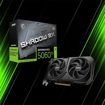 کارت گرافیک ام اس ای RTX 5060 Ti 8G SHADOW 2X OC PLUS