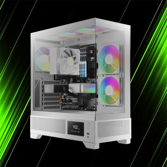 کیس گیمدیاس ATLAS M1 White